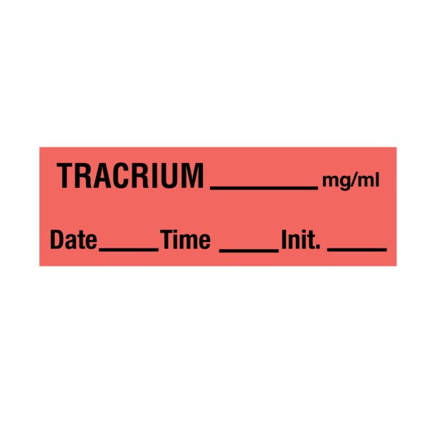 Nevs Tape, Tracrium 1/2" x 500" Flr Red w/Black SANT-154 - main